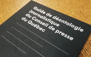 Code de déontologie